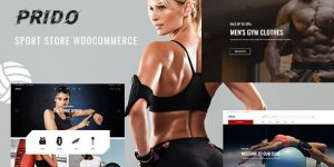 Boost your sports retail business with Prido - Sport Store WooCommerce Theme. Sleek design