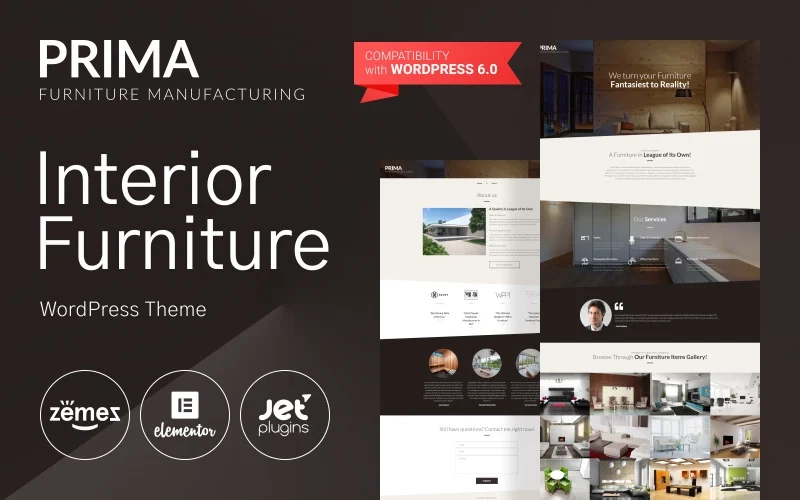 Modern Furniture WordPress Theme