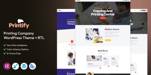 Discover the Printify WordPress Theme