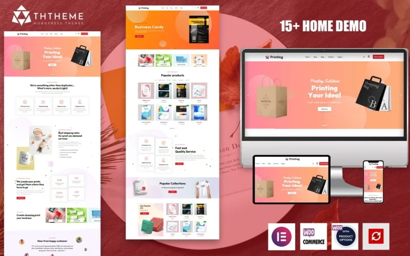 Printing is a new product WordPress theme for printing solutions and printing shops. We have created new and eye-catching interfaces. Gives you more options in the interface. With 15 built-in homepage themes and advanced customization system. It will be easy for you to build a special website just for you.…