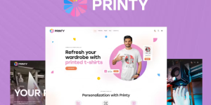 Discover Printy – the ultimate Custom Printing  T-Shirt Design Theme! Create stunning designs effortlessly with its user-friendly interface