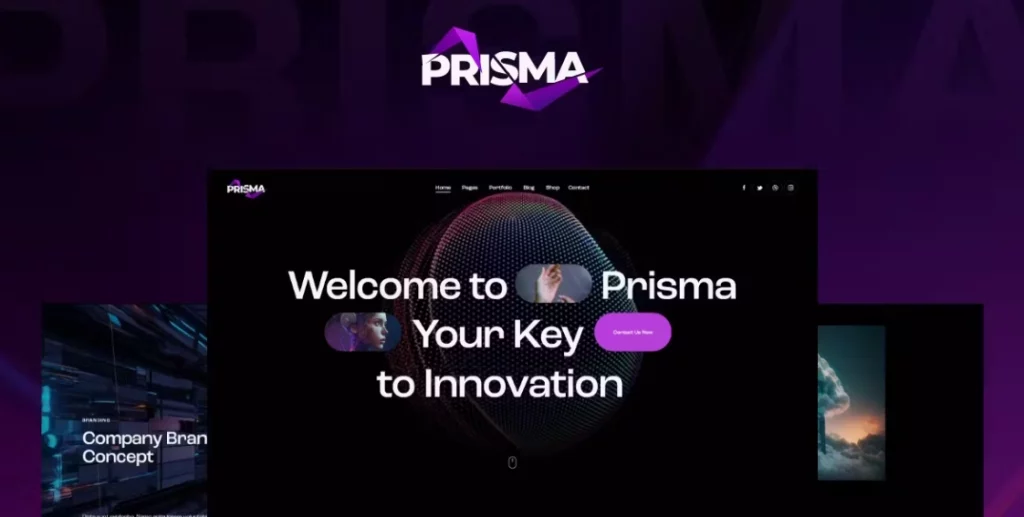 Discover Prisma – the ultimate WordPress theme for digital startups and apps! With its sleek design