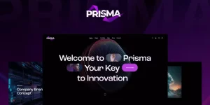 Discover Prisma – the ultimate WordPress theme for digital startups and apps! With its sleek design