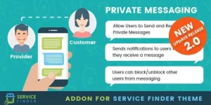 Enhance your service finder theme with our Private Messaging add-on! Enjoy seamless communication with features like emoticons