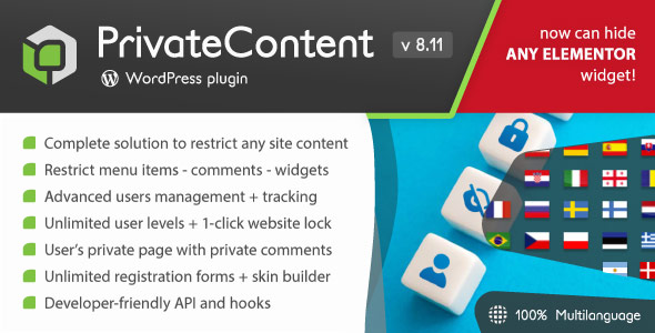 Enhance your WordPress site with PrivateContent Multilevel Plugin. Control content visibility