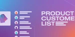 A plugin that simply displays a list of customers who bought a specific product at the bottom of the WooCommerce product edit page or as a shortcode. You can also send an email to the list of customers