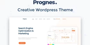 Present your business consulting services in the most peculiar way using Prognes WordPress theme. Your website will look modern and advanced with this theme