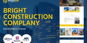 The construction company should have a reliable website but is it shouldn’t be boring. Projexon WordPress template is a bright and modern solution for a building company that will impress your clients. It has all the components to make you successful - eye-catching slider right on the top of a…