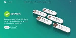 Proven is an easy to use WordPress Plugin that leverages social proof to increase your conversions. Seamless Integration With the click of a button