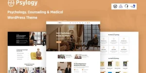 Psylogy is a focus psychology WordPress theme decent for psychology