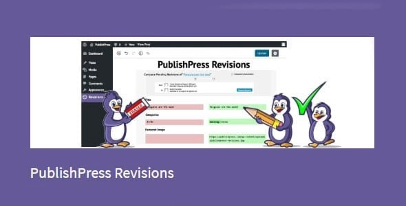 PublishPress Revisions enables you to use revisions to control new changes to your content. Your users can update posts using the normal WordPress editor