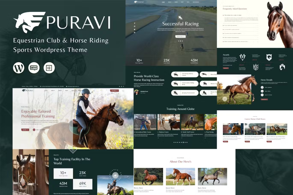 Discover Puravi - Equestrian Club  Horse Riding Theme