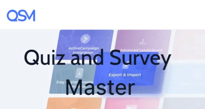 QSM is the ultimate solution to easily create and manage quizzes and surveys on your WordPress site. Simply install the plugin and start building your quizzes and surveys in minutes. Choose from a variety of question types