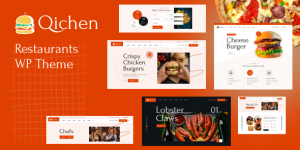 Elevate your online restaurant with the QiChen WordPress Theme. Easy customization