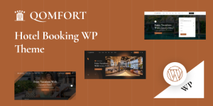 Introducing our exquisite WordPress hotel theme