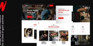 Quanca | Premium Gym Club WordPress Theme