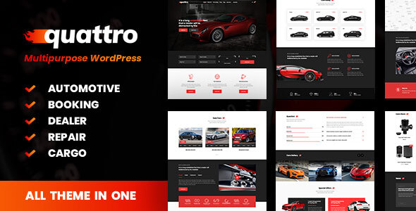 Quattro – Automotive WordPress Theme: Your Ultimate Solution for Automotive Websites Looking to give your automotive website a sleek and professional look? Look no further. The Quattro – Automotive WordPress Theme