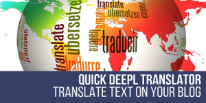 Quick DeepL Translator WordPress Plugin: Your Go-To Translation Tool Hey WordPress enthusiasts and developers! Let me introduce you to the Quick DeepL Translator WordPress Plugin. This dynamic tool is all about taking your website content to the next level by effortlessly breaking language barriers. Imagine a plugin that seamlessly integrates…