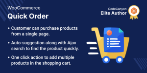 Streamline purchases and increase sales with the Quick Order Plugin for WooCommerce. Access this and more premium plugins at Bevaultx!