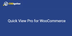 Boost your WooCommerce store's user experience with Quick View Pro. Allow customers to preview products instantly