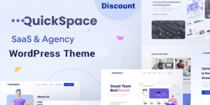 QuickSpace - SaaS and Agency WordPress Theme