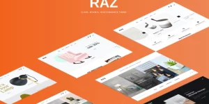 RAZ is a creative drag  drop theme created and designed with love for passionate web lovers. The key features of Toro are the front-end builders