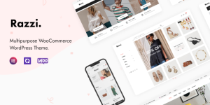 Upgrade your eCommerce site with Razzi - WooCommerce WordPress Theme. Gorgeous design