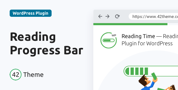 Reading Time is small WordPress plugin that creates a progress bar that indicates how much you’ve scrolled on a website. It’s very useful to show the reading progress on page or a blog post. Generally