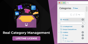 Optimize your WordPress categories with Real Category Management - Custom Category Order  Tree View plugin. Streamline workflow and enhance organization!