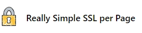If you want just a few pages on your website on SSL