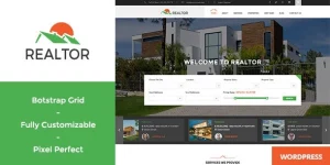 Discover an advanced real estate theme with Visual Composer