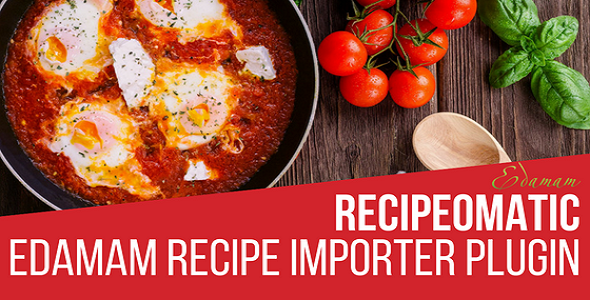 Recipeomatic Automatic Recipe Post Generator Plugin for WordPress is a breaking edge cooking recipe related content importer