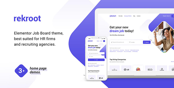 Transform your recruitment website with Rekroot! Sleek