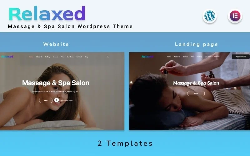 Relaxed - is a multipurpose WordPress theme for a quality