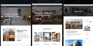 Relxtower is a WordPress theme that very suitable for Interior Design Business. It’s very minimalis