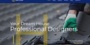 Amazing business theme for construction and renovation