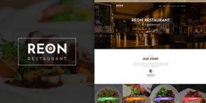 Transform your restaurant's online presence with the Reon Restaurant WordPress Theme. Download from Bevaultx and showcase your culinary delights!