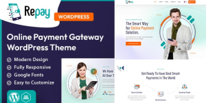 Repay your ultimate solution for crafting a cutting-edge Payment Gateway WordPress website. Meticulously designed and powered by Bootstrap 4