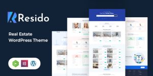 Elevate your real estate website with Resido – Real Estate WordPress Theme. Packed with features