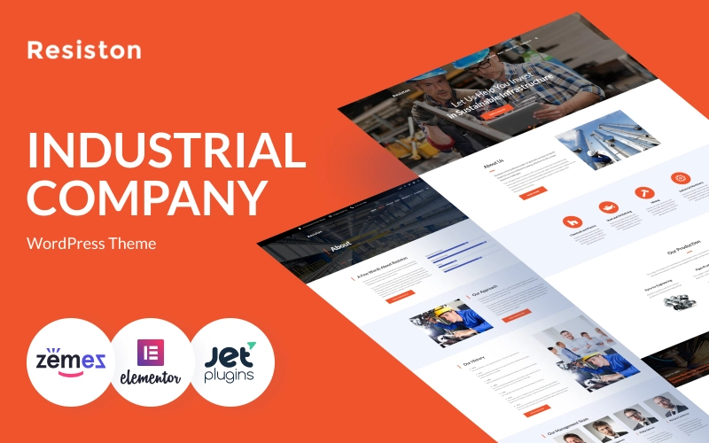 Our amazing template is the essential solution for creating a website for your industrial company. We offer you a responsive and beautiful design that will always please your clients. In a need to change the appearance of your website? We present you with immense customizability! Your website will be available…