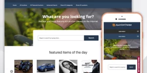 The world's best and most used auction theme for WordPress.