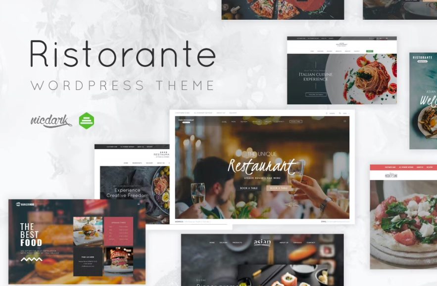 Restaurant WordPress Theme has been designed for all restaurants