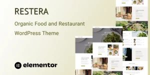 Restera is organic food and restaurant WordPress theme. It's specially for organic food store and restaurant website. Our most expertise developer build this theme. There are header and footer choice available. you'll modification your content simply with elementor page builder. Theme all content are optimized in order that you can…