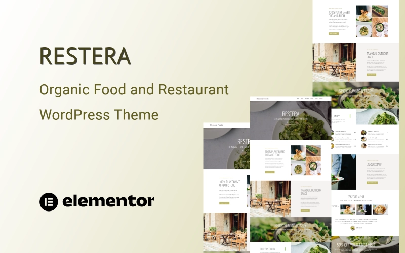 Restera is organic food and restaurant WordPress theme. It's specially for organic food store and restaurant website. Our most expertise developer build this theme. There are header and footer choice available. you'll modification your content simply with elementor page builder. Theme all content are optimized in order that you can…