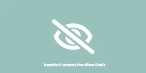 Allow guests to view a limited amount of restricted content with our View Limit plugin. Set the number of unique pages