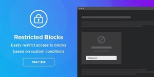 Restricted Blocks is a WordPress plugin that allows you to restrict access to specific Gutenberg blocks based on a great variety of conditions.