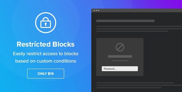 Restricted Blocks is a WordPress plugin that allows you to restrict access to specific Gutenberg blocks based on a great variety of conditions.