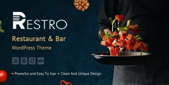 Restro – Restaurant  Bar WordPress Theme is unique and has professional designs for different types of Restaurants. It is best suited for restaurant