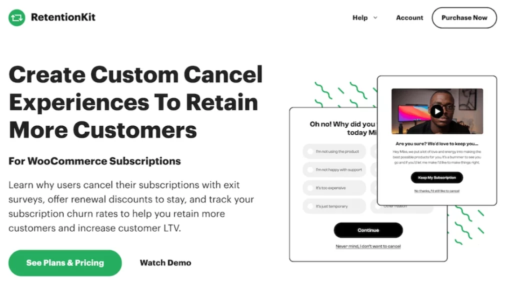 Learn why users cancel their subscriptions with exit surveys