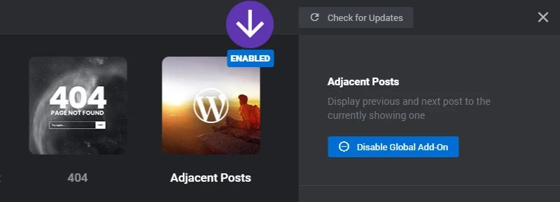 Add a Slider that displays the Next and Previous posts in relation to the currently viewed WP Post.